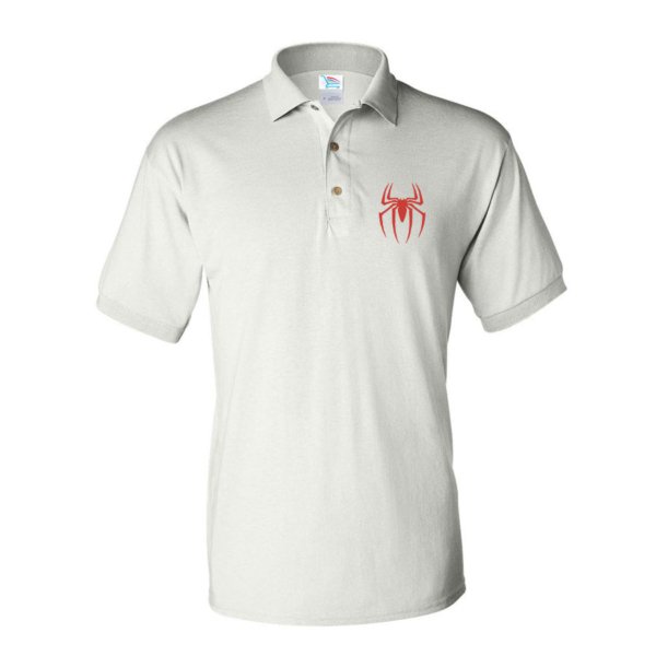 Men's Spiderman Marvel Avengers Superhero Dry Blend Polo