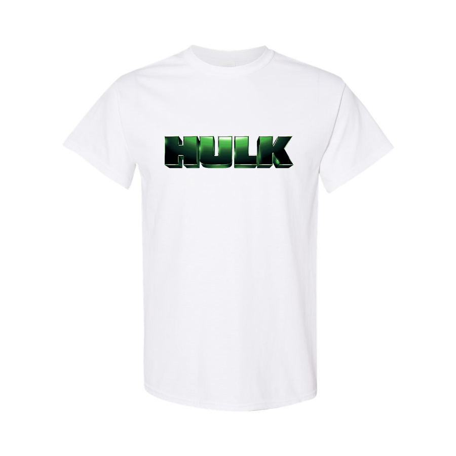 Youth Kids The Hulk Marvel Superhero Cotton T-Shirt