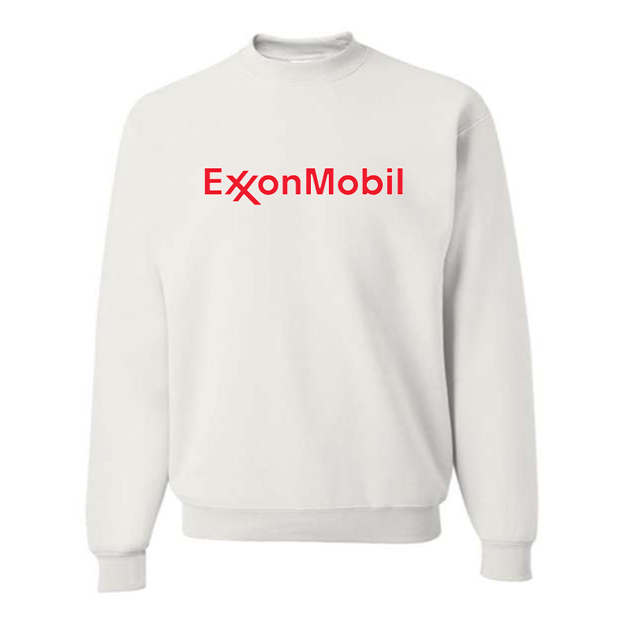 Men's Exxon Mobil Gas Station Crewneck Sweatshirt
