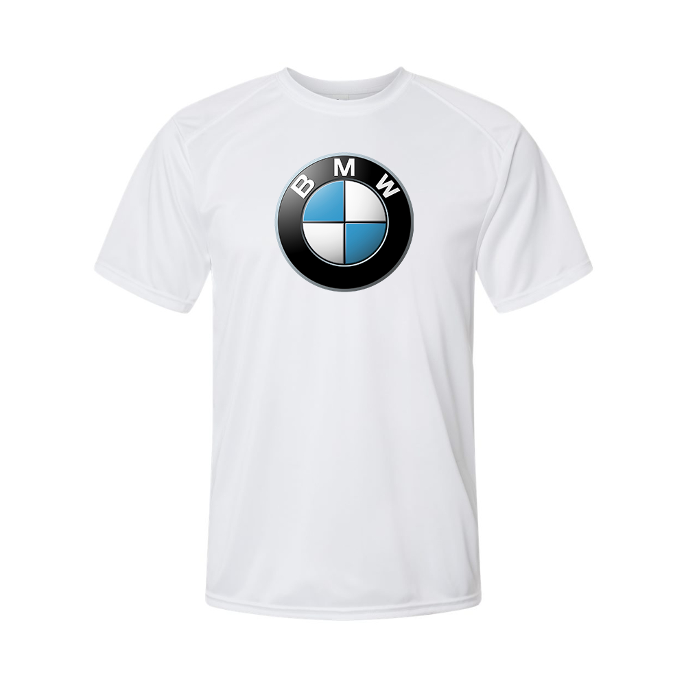 Men's BMW Motorsports Car Polyester T-Shirt