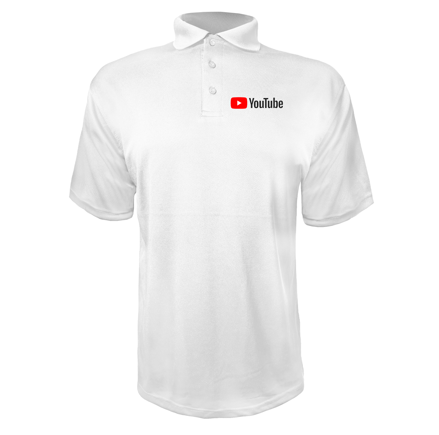 Men's YouTube Social Video Steaming Polyester Polo