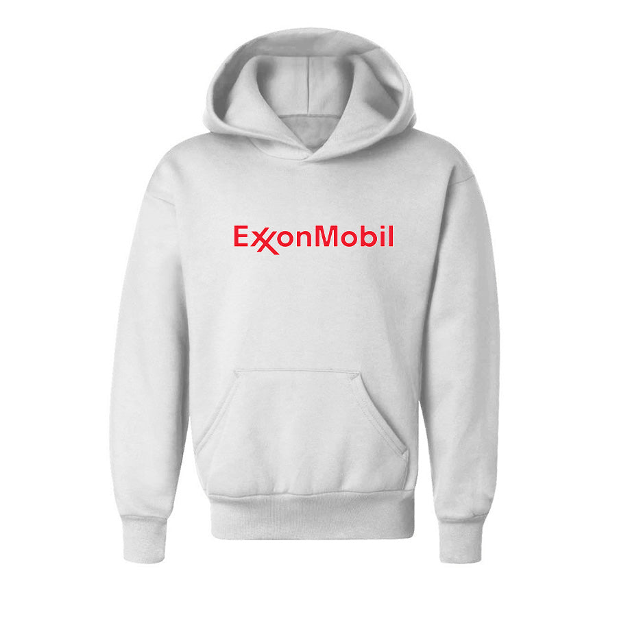 Youth Kids Exxon Mobil Gas Station Pullover Hoodie