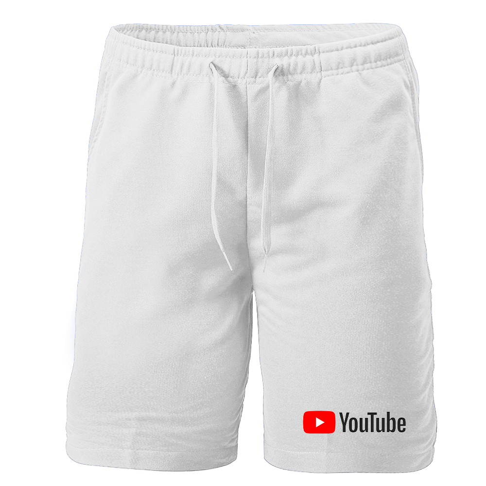 Men's YouTube Social Video Steaming Athletic Fleece Shorts