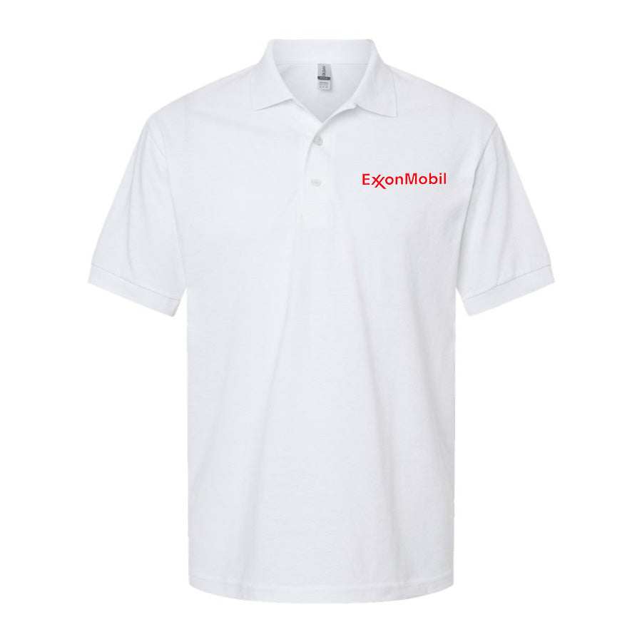 Men's Exxon Mobil Gas Station Dry Blend Polo