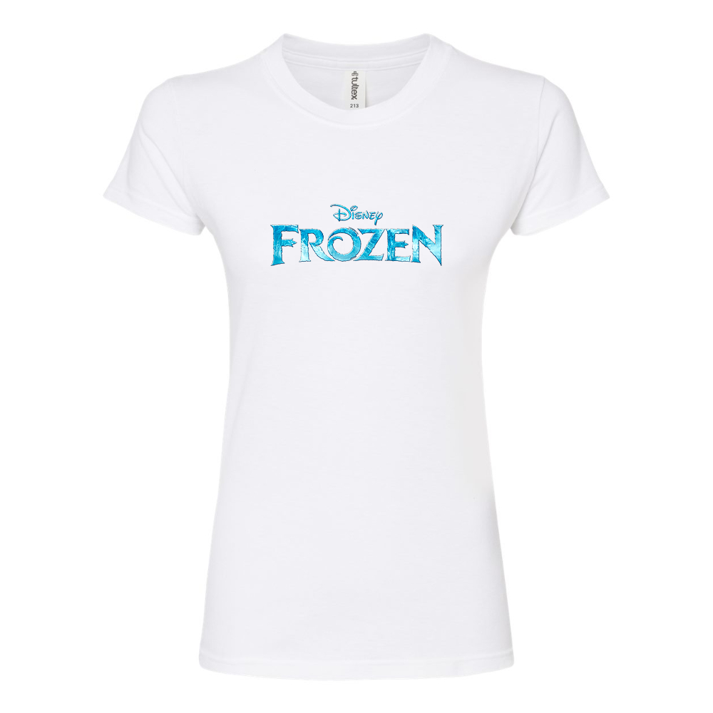 Women’s Frozen Disney Cartoon Round Neck T-Shirt
