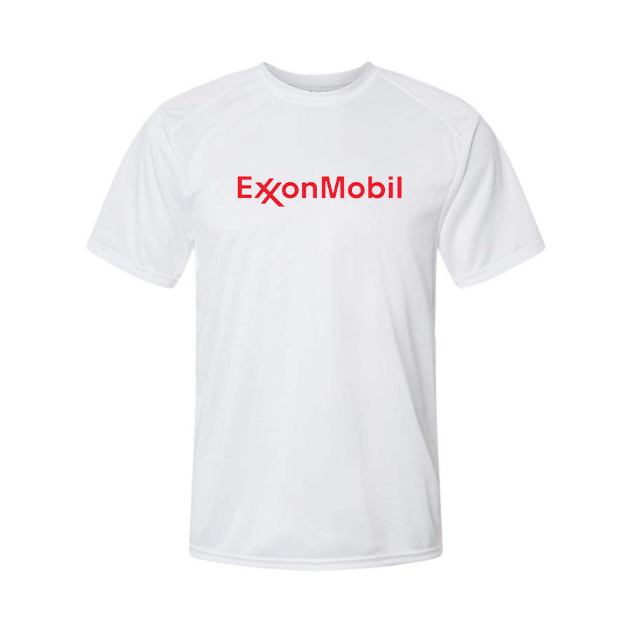 Youth Kids Exxon Mobil Gas Station Performance T-Shirt