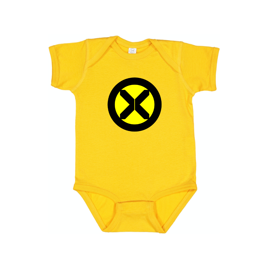 X-Men Marvel Comics Superhero Baby Romper Onesie