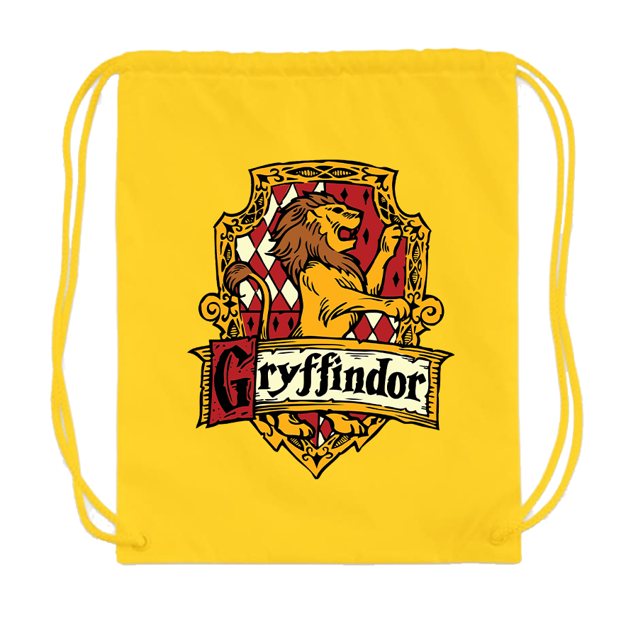 Gryffindor Harry Potter Movie Team Drawstring Bag