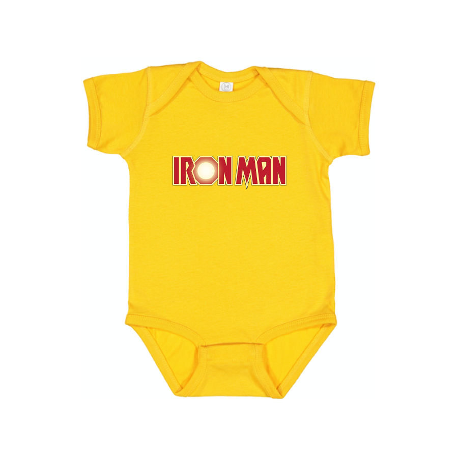 Iron Man Marvel Superhero Baby Romper Onesie