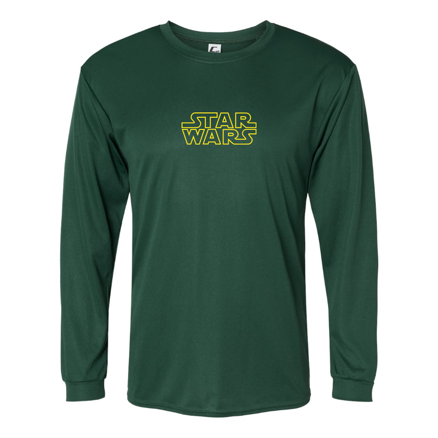Men’s Star Wars Movie - Polyester Long Sleeve T-Shirt - 5104
