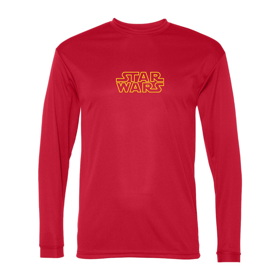 Men’s Star Wars Movie - Polyester Long Sleeve T-Shirt - 5104