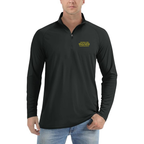 Men’s Star Wars Movie -  Lightweight Quarter-Zip Athletic Shirt – Long Sleeve Polyester Wear