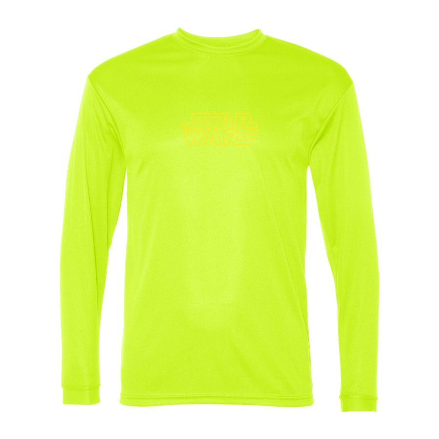Men’s Star Wars Movie - Polyester Long Sleeve T-Shirt - 5104