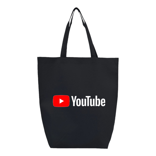 Youtube Video Steaming Social - Non-Woven Gusset Bottom Tote - Q1251