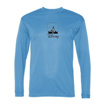 Men’s Walt Disney Cartoon - Polyester Long Sleeve T-Shirt - 5104