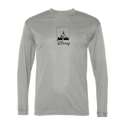 Men’s Walt Disney Cartoon - Polyester Long Sleeve T-Shirt - 5104