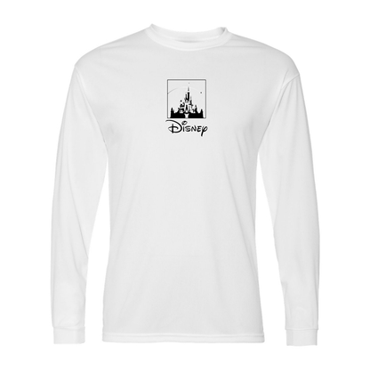 Men’s Walt Disney Cartoon - Polyester Long Sleeve T-Shirt - 5104