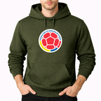 Men's Colombia National Soccer Team Pullover Hoodie