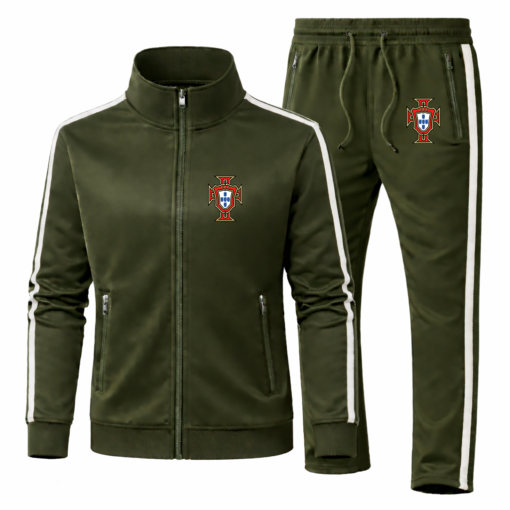 Men's Portugal National Soccer Team Dri-Fit TrackSuit