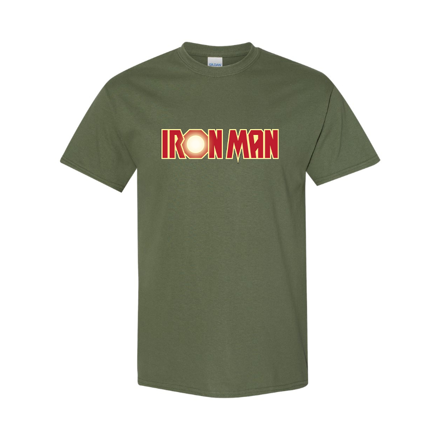 Youth Kids Iron Man Marvel Superhero Cotton T-Shirt