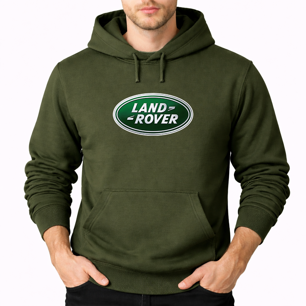 Men’s Land Rover Car Pullover Hoodie