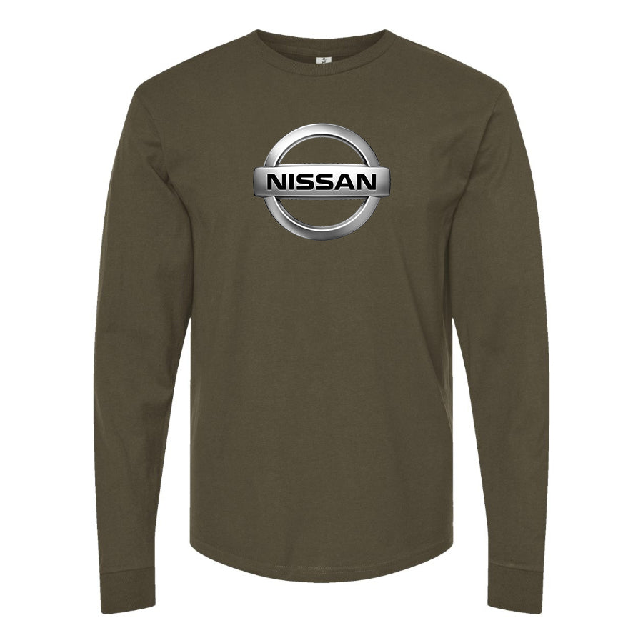 Men’s Nissan Motorsport Car Long Sleeve T-Shirt