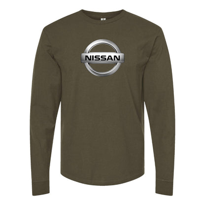 Men’s Nissan Motorsport Car Long Sleeve T-Shirt