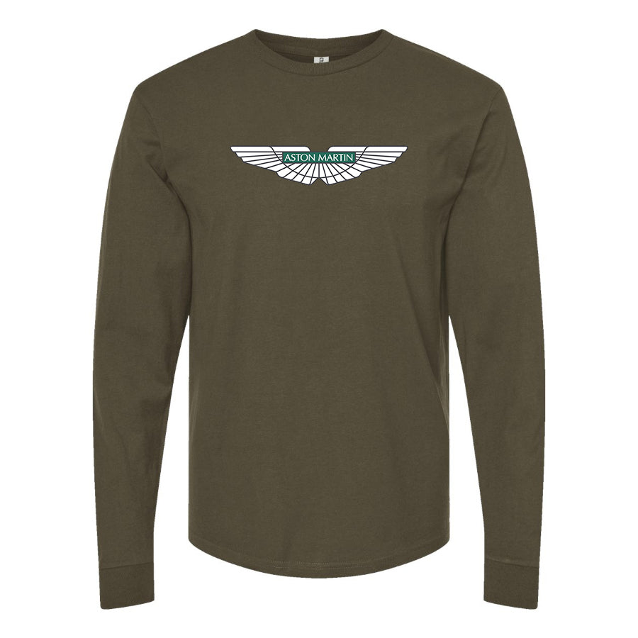 Men's Aston Martin Motorsports Car Long Sleeve T-Shirt