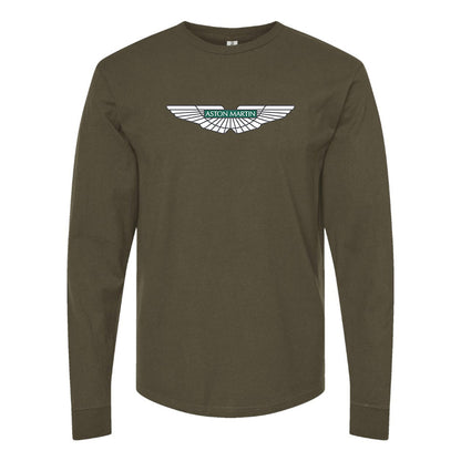 Men's Aston Martin Motorsports Car Long Sleeve T-Shirt