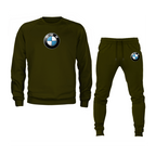 Men's BMW Motorsports Car Crewneck Sweatshirt Joggers Suit
