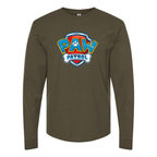 Men's Paw Patrol Cartoon Long Sleeve T-Shirt