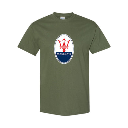 Men’s Maserati Car Cotton T-Shirt