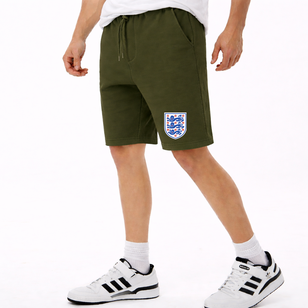 Men's England National Football Team Athletic Fleece Shorts