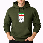 Men's Iran National Soccer Team Pullover Hoodie