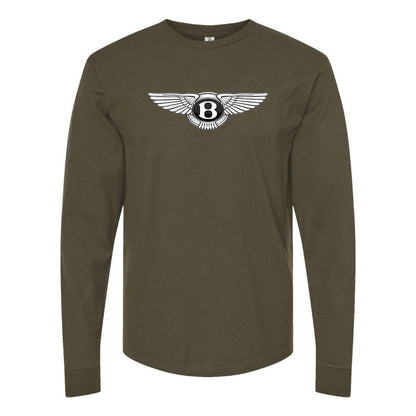 Men’s Bentley Motorsports Car Long Sleeve T-Shirt