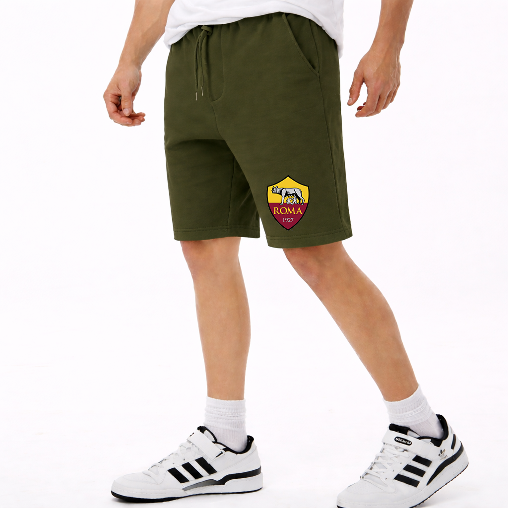 Men's AS Roma FC Athletic Fleece Shorts