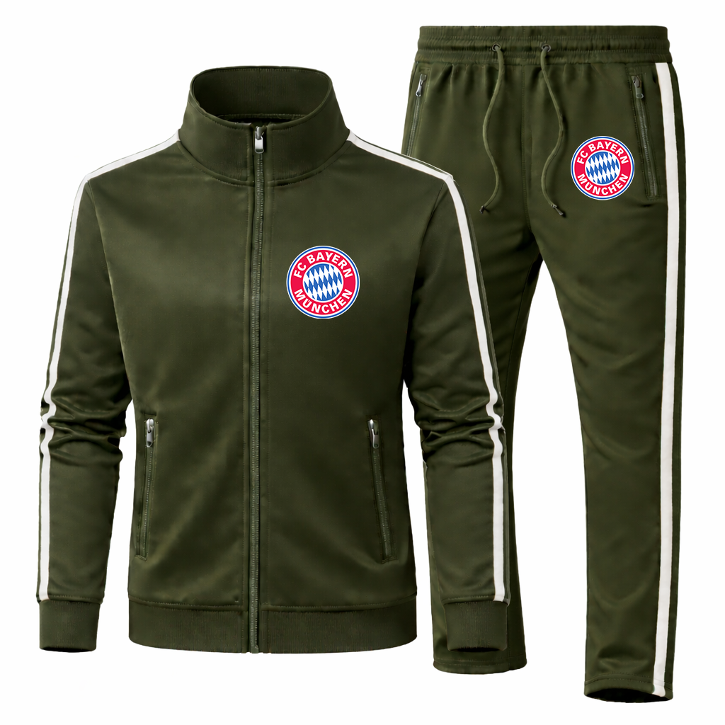 Men's F.C. Bayern Munchen Soccer Logo Dri-Fit TrackSuit
