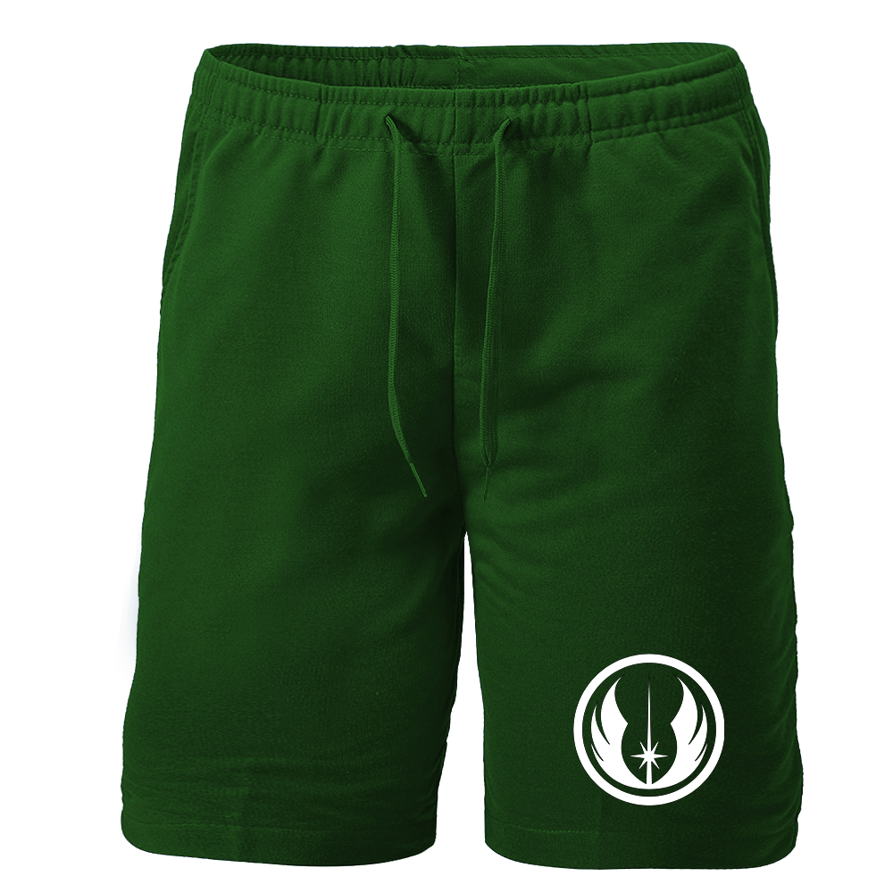 Men's Jedi Star Wars Movie Athletic Fleece Shorts