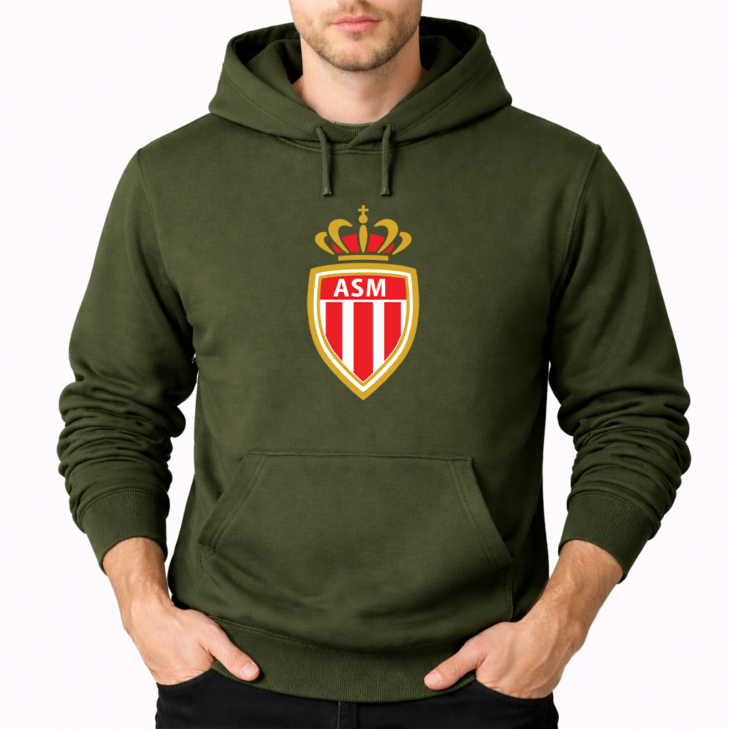 Men's AS Monaco FC Pullover Hoodie