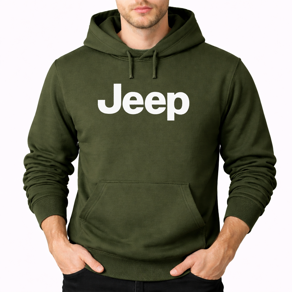 Men’s Jeep Car Pullover Hoodie