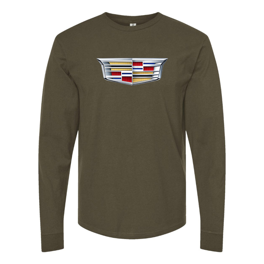 Men’s Cadillac Car Long Sleeve T-Shirt