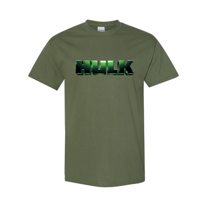 Youth Kids The Hulk Marvel Superhero Cotton T-Shirt