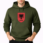 Men's Albania National Soccer Team Pullover Hoodie