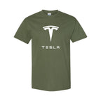 Youth Kids Tesla Motorsports Car Cotton T-Shirt