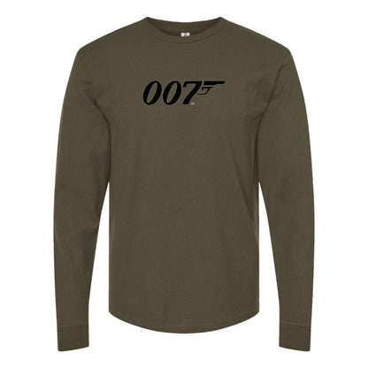 Men's 007 James Bond Movie Long Sleeve T-Shirt
