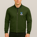 Men's Crystal Palace F.C Lightweight Bomber Jacket Windbreaker Softshell Varsity Jacket Coat