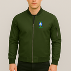 Men's  Brasil National Soccer Team Lightweight Bomber Jacket Windbreaker Softshell Varsity Jacket Coat
