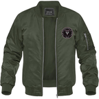 Men's Inter Miami FC Lightweight Bomber Jacket Windbreaker Softshell Varsity Jacket Coat