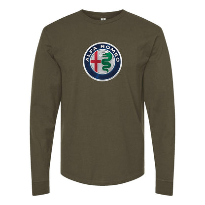 Men's Alfa Romeo Car Long Sleeve T-Shirt