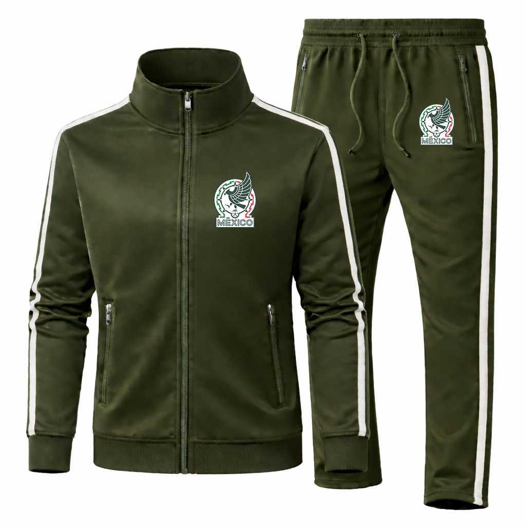 Men's Mexico Soccer Logo Dri-Fit TrackSuit